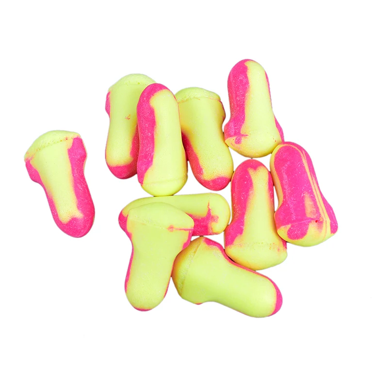 1/10/20pcs  Soft Anti-Noise Ear Plug Waterproof Swimming Silicone Swim Earplugs For Adult Children Swimmers