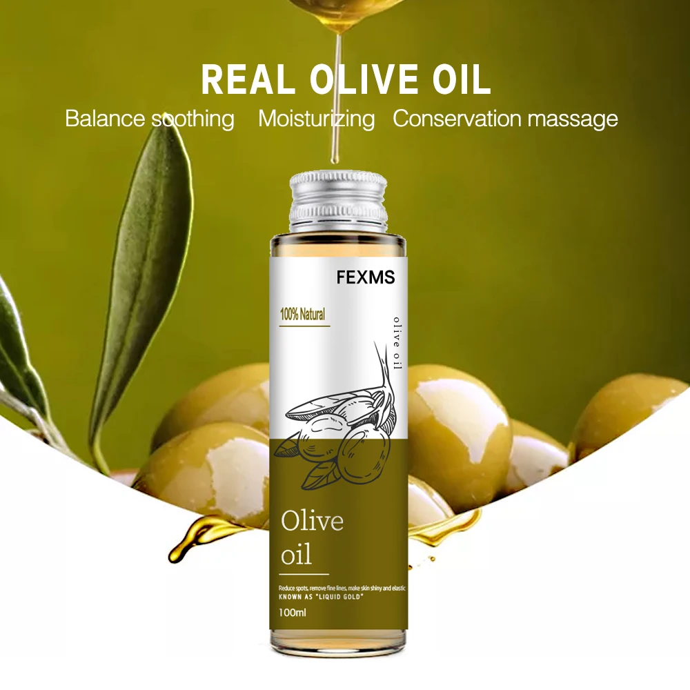 100% Natural Organic Olive Oil. Day  Night Moisturizer for Skin Hair Care Face Cuticle  Nail Care Natural Body Oils 100ml