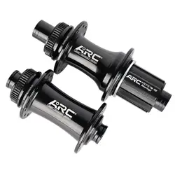 ARC Road Bike Disc Brake Hubs Central lock Structure 4 Bearings 12x142 12x100MM 4 Pawl 48 rings Front and Rear Hubs 24Holes