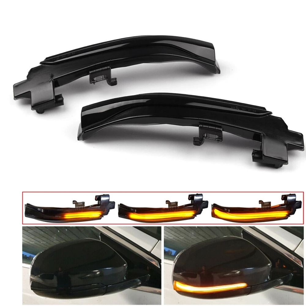 

For Volvo V40 ll 2013-2019 V60 S60 S80 V70 III Dynamic Turn Signal Side LED Mirror Light Door Reverse Rear View Indicator Lamp