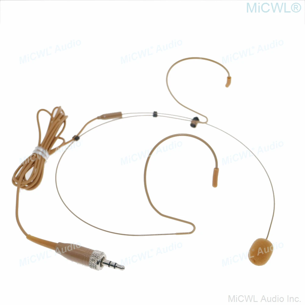 MiCWL E8 Brown Upgraded Version Design Microphone For Sennheiser G1 G2 G3 G4 Radio Wireless Headset Mic Microfone 10Pcs