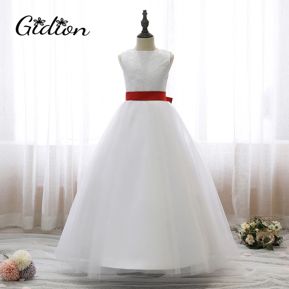 Vestido elegante y bonito para niña, regalo de Navidad y Año Nuevo, vestido de baile de boda para niña de flores, graduación, dama de honor Junior, vestido de quinceañera