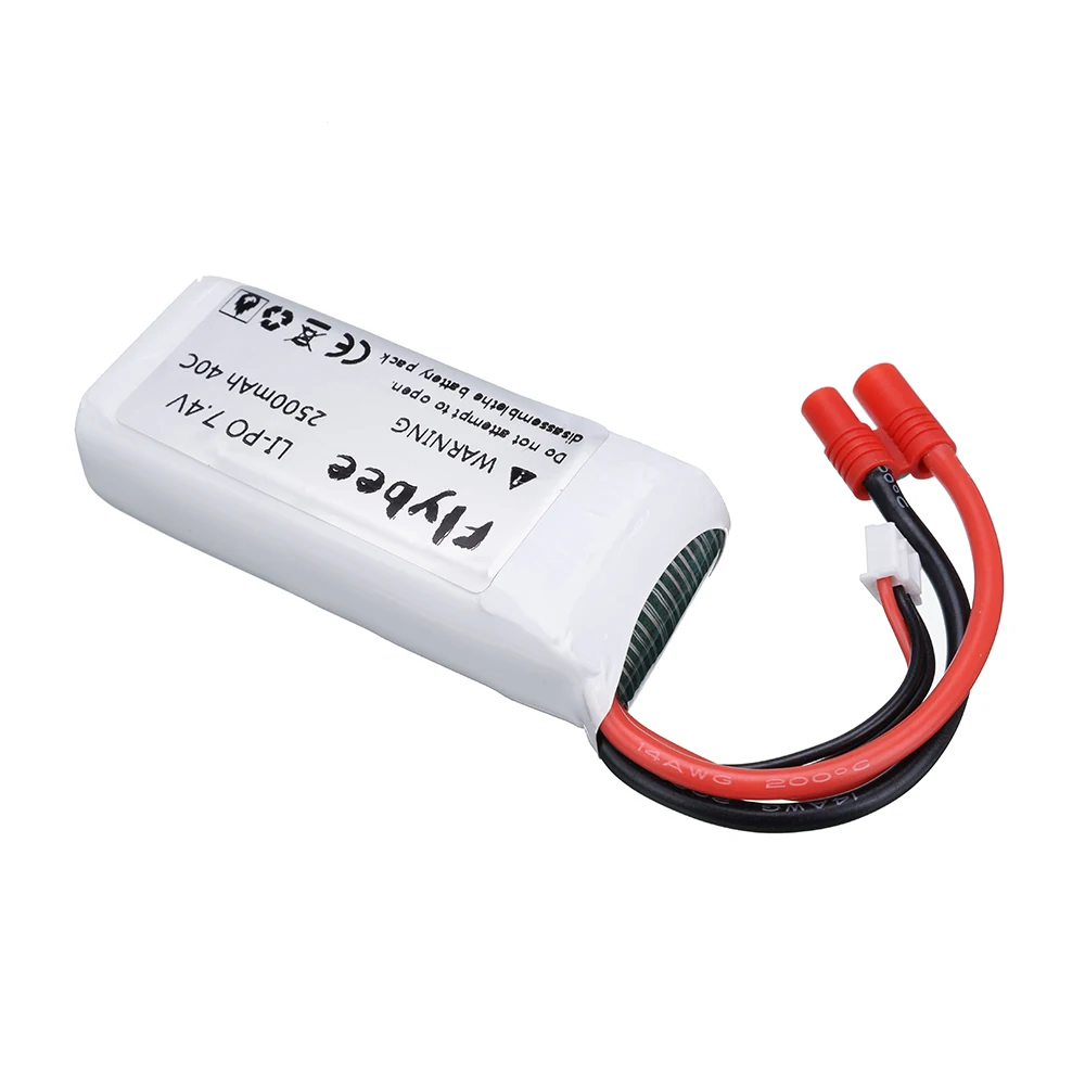7.4V 2500MAh Pin Lipo Cho Syma X8C X8W X8G Rc Drone Các Bộ Phận Dự Phòng Pin 2S 7.4V cho RC Đồ Chơi Xe Thuyền Drone Quadcopter Phần