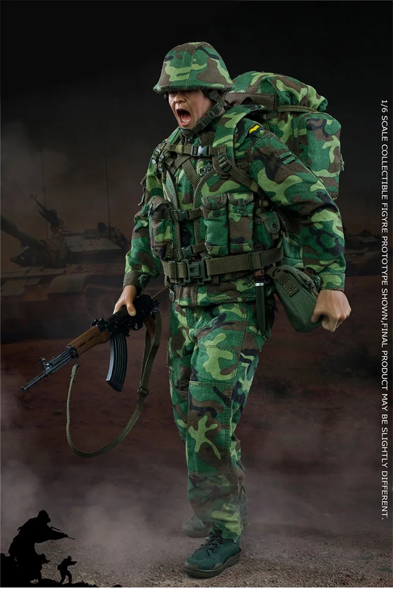 For Sale 1/6th FLAGSET 73027 The Spirit of the Army Soldier Combat Chest Hang Bag Tools Model For Mostly 12inch Doll Soldier