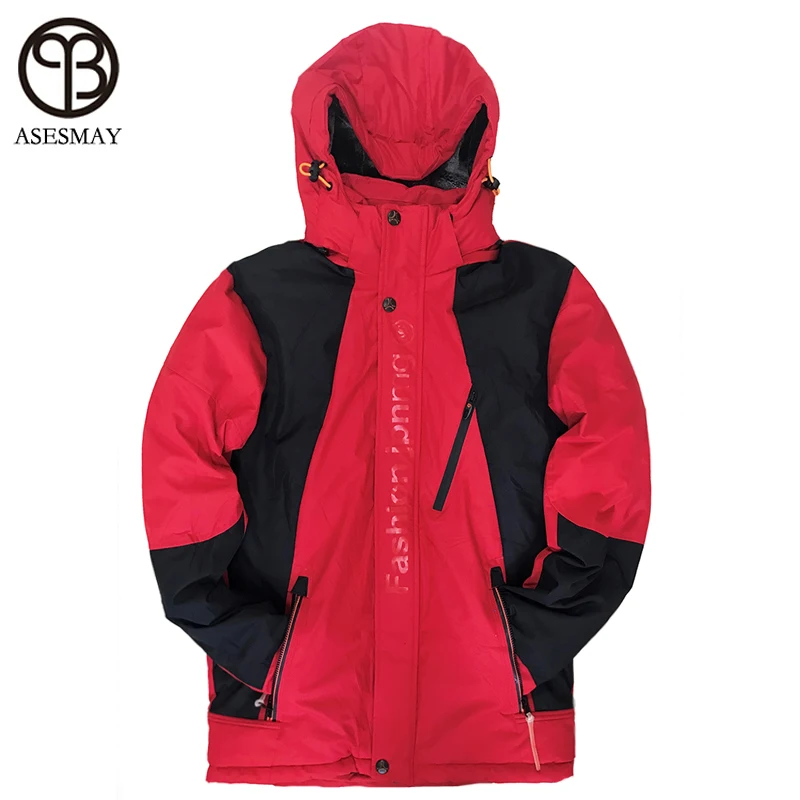 Casaco de inverno dos homens acolchoado parka jaqueta de alta qualidade menos grau-40 engrossar quente corredores outerwear agasalho masculino jaqueta de inverno