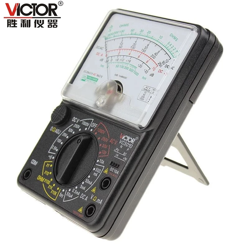 VICTOR VC3010 genuine pointer universal multimeter high precision multi Protection mechanical Manual Range multimeter