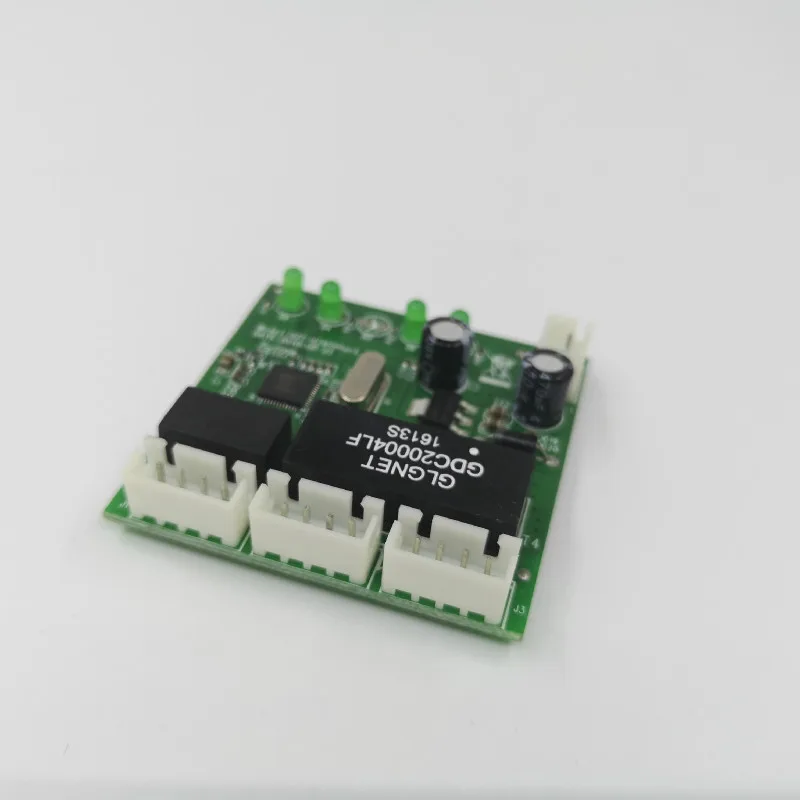 Mini Module Ontwerp Ethernet Schakelaar Printplaat Voor Ethernet Switch Module 10/100Mbps 3/4/5/8 port Pcba Board Oem Moederbord