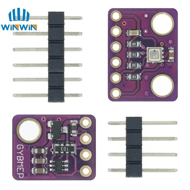 BME280 3.3V 5V Digital Sensor Temperature Humidity Barometric Pressure Sensor Module I2C SPI 1.8-5V BME280 sensor module