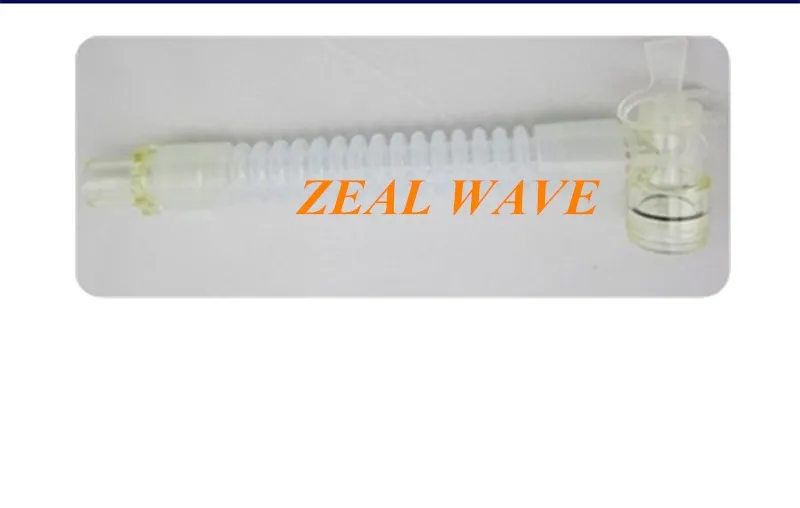 Universal VADI Invasive Trachea Respirator Machine Tube Silicone Extension Tube L-shaped Connector Small