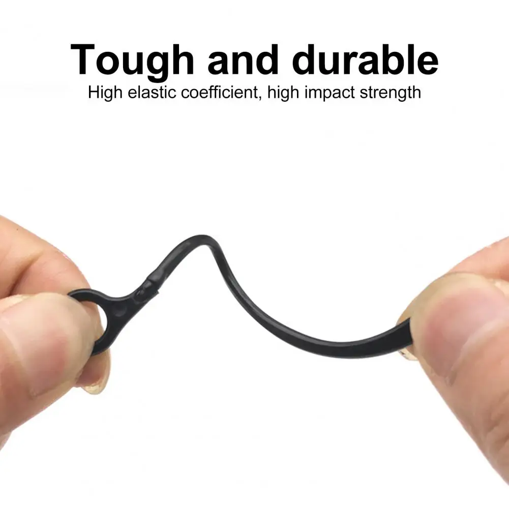 HOT SALES！！！6/7/8/9mm 360 Degree Rotatable Anti-falling Ear Hook Clip Earphone Accessory