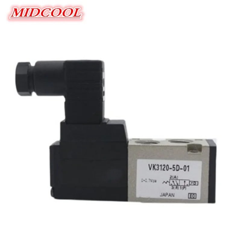 5-Port  Solenoid  Valve/Direct  Operated   Poppet   Type   VK3000