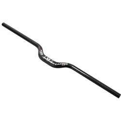 New TEMANI Mountain Folded bike 3K full carbon fibre bicycle Handlebars U shape 55mm rise MTB 25.4/31.8x420-740mm