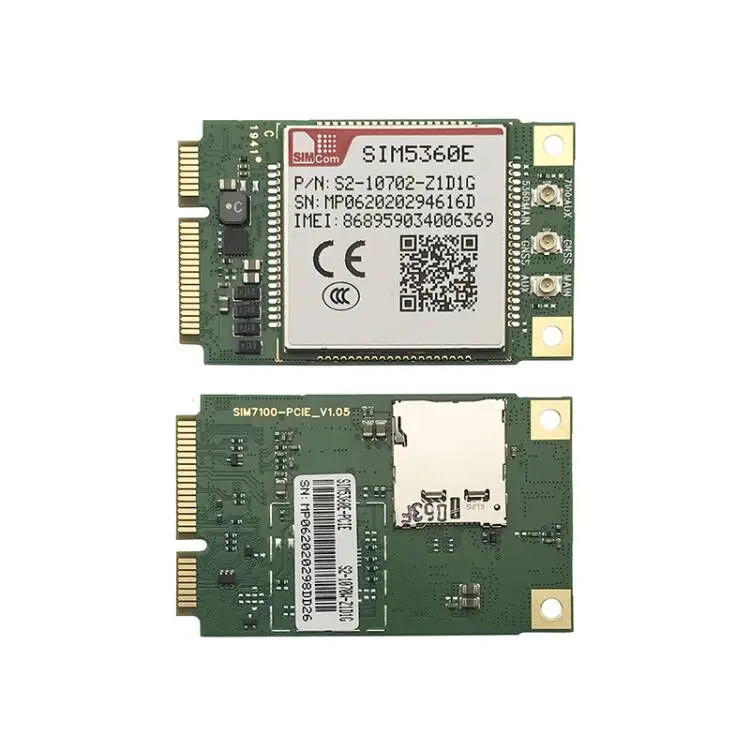 SIMCOM SIM5360E MIINI PCIE With SIM card slot  Guaranteed 100% New Original