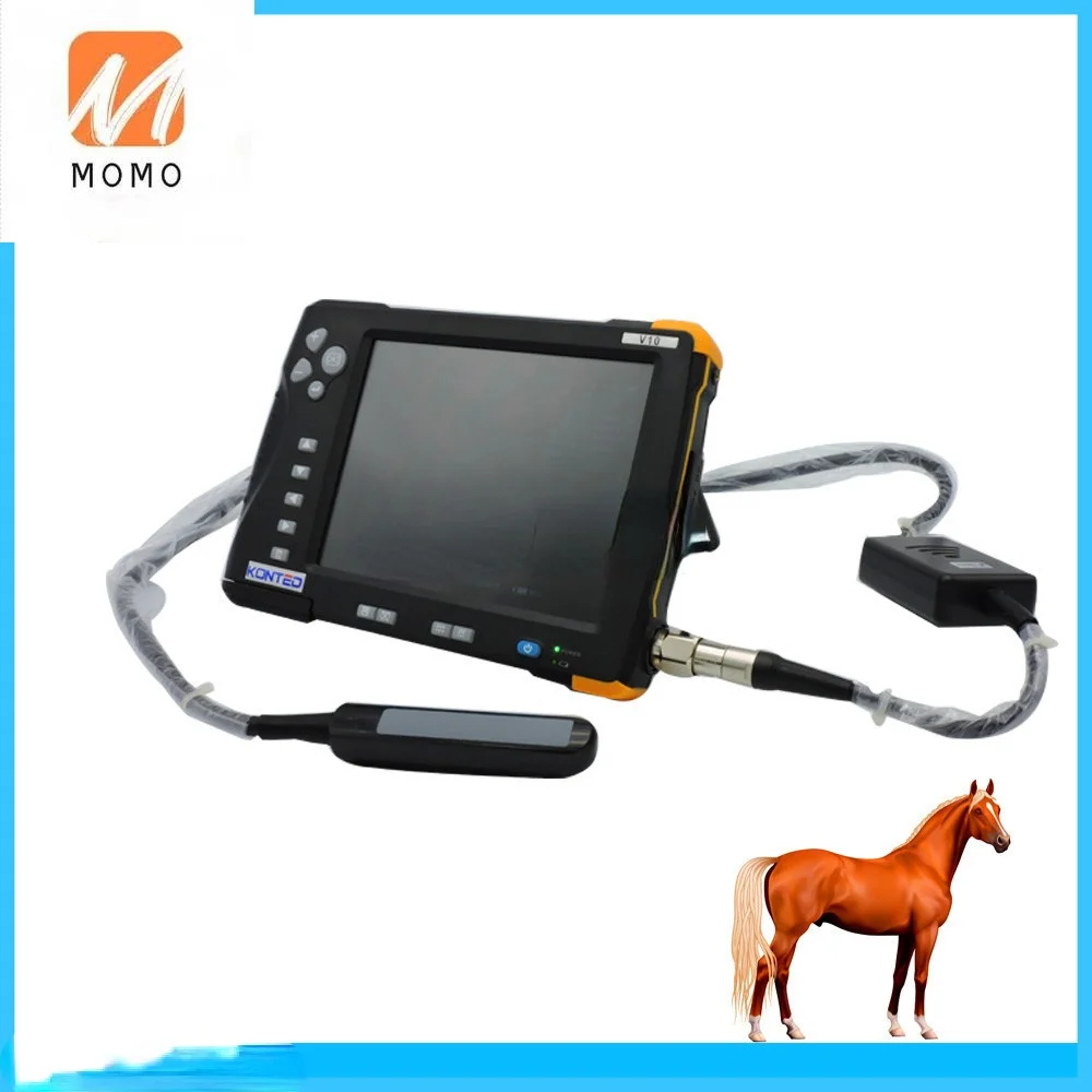 Portable Veterinary Ultrasound Equipment For Horses/Goat/Sheep/Dog Konted V10