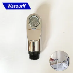 WASOURLF Kitchen Pull Out Sprayer Sink Mixer Tap Fittings Part Switch Shower Head Faucet Adapt Aerator Accessories Chrome Plated