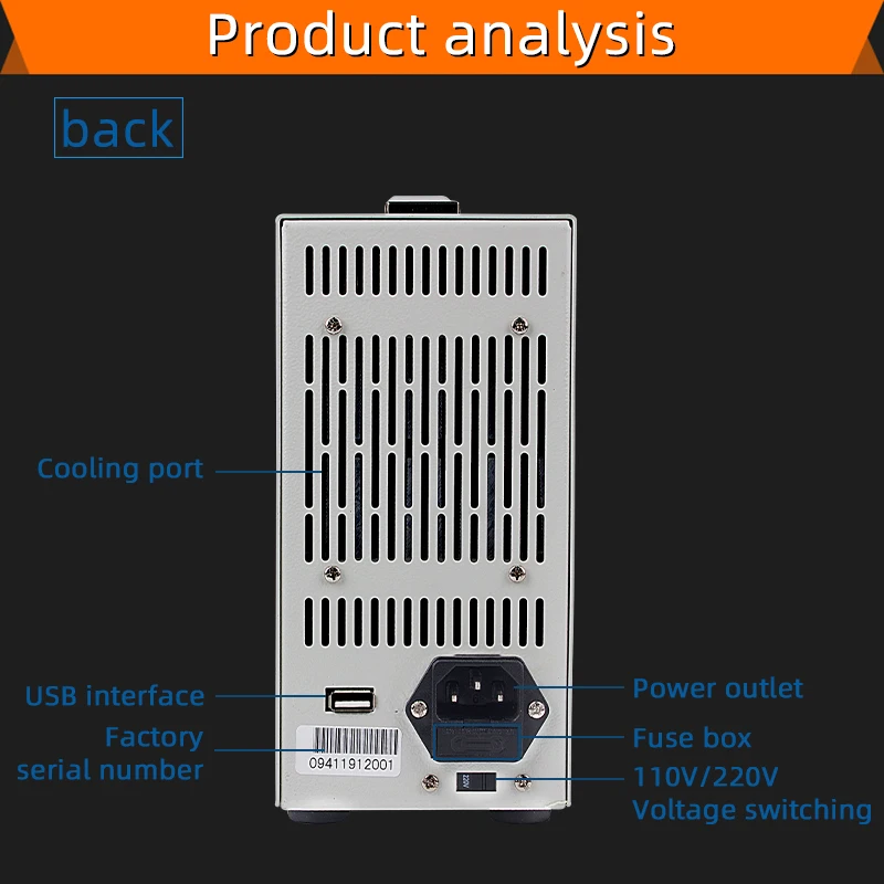 ET5410 400W 150V 40A Load Professional Programmable DC Electrical Load Digital Control DC Load Electronic Battery Tester