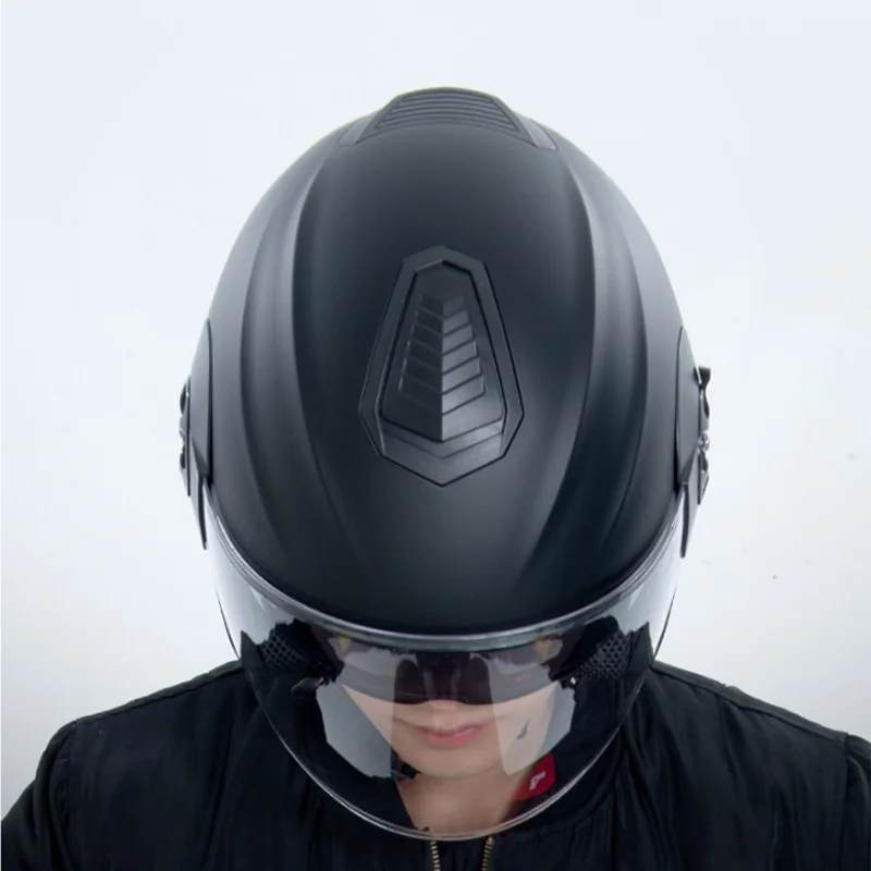 Imagem -05 - Capacete de Motocicleta Elétrica Niu para Homens e Mulheres Óculos Duplos Pára-sol Certificação 3c C33