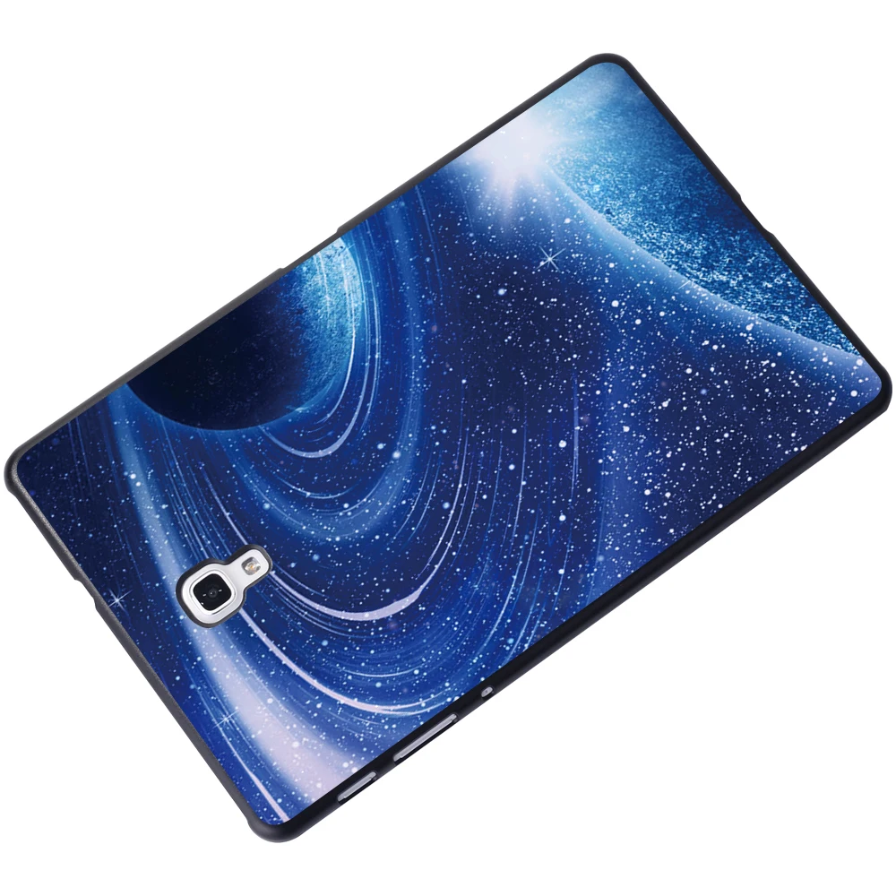 Tablet Cover for Samsung Galaxy Tab A T590 T595 Case 2018 Thin Shockproof Starry Sky Back Cover for Samsung 7.0 Inch