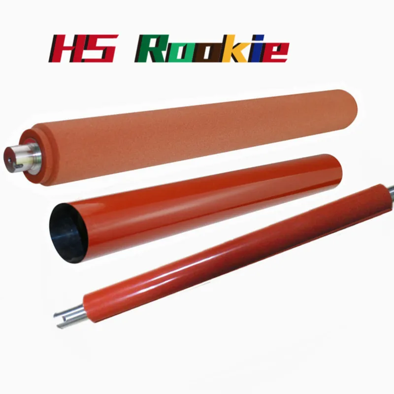 1sets Fuser Roller Kit for Konica Minolta Bizhub C452 C552 C652 Sponge Roller/1X Pressure Roller/1X Fuser Film/1X A00J-R721-Film