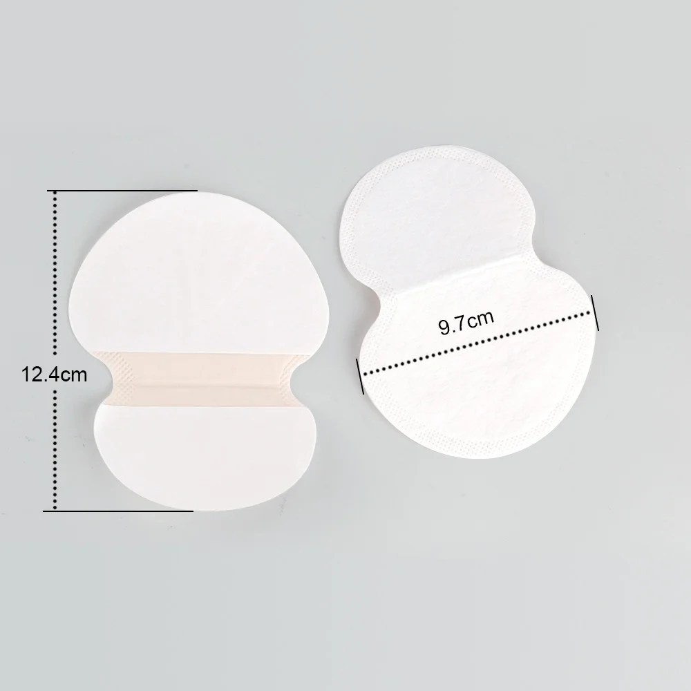 50/100/200/300/400 pçs almofadas de suor proteção das axilas suor sob as braços adesivos de axila desodorante cristalina almofadas anti suor