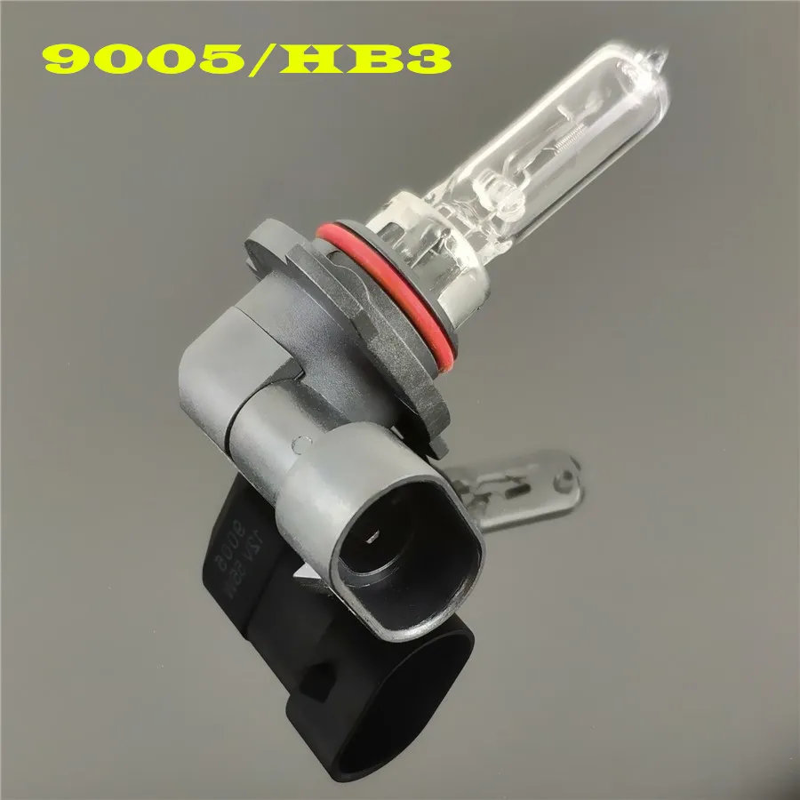 100ワット車のヘッドライト超高輝度ハロゲン電球H1 H3 H4 H7 H8 H11 9005 HB3 9006 HB4 12v 55ワット4300 3kクリアフォグランプドライビングライトランプledランプ