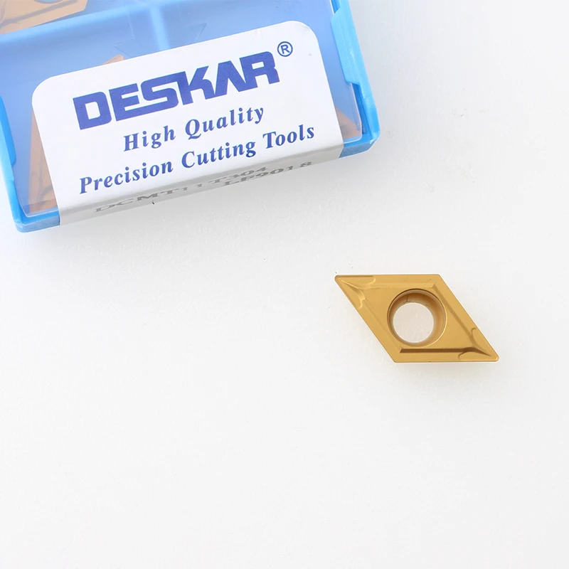 DESKAR CCMT060204 CCMT09T304 DCMT11T304 TCMT110204 LF9018 Turning Tool Insert dcmt tcmt ccmt CNC Carbide Inserts Lathe for steel