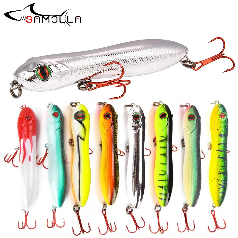 Pencil Lure Fishing Lures 2019 Weights 15.6g Topwater Lure Isca Artificial Articulos De Pesca Fake Fish Bait Fishing Tackle