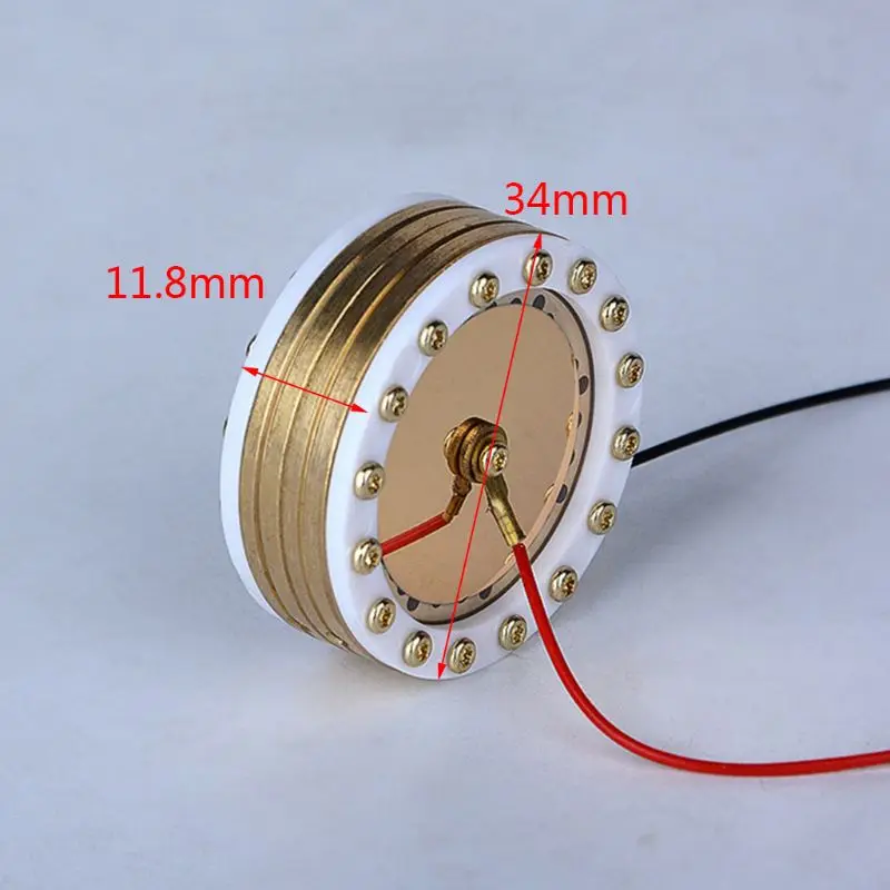 2025 New 34mm Microphone Large Diaphragm Cartridge Core Capsule for Condenser Mic Head