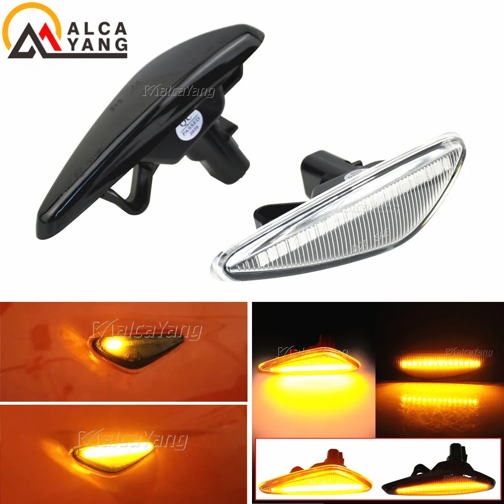 Dynamic Led Side Marker Turn Signal Repeater Light for Mazda MX-5 Miata RX8 Mazda5 CW Premacy Mazda 6 atenza Fiat 124 Spider