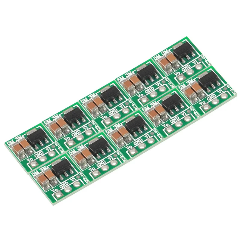 Scheda 0.9 V 1.5V 1.8V 3V 2.5V 3.3V 3.7V 4.2V V a 5V V del convertitore di spinta di tensione del modulo di potere di Step-Up di 10 pz/lotto-5V a 5V