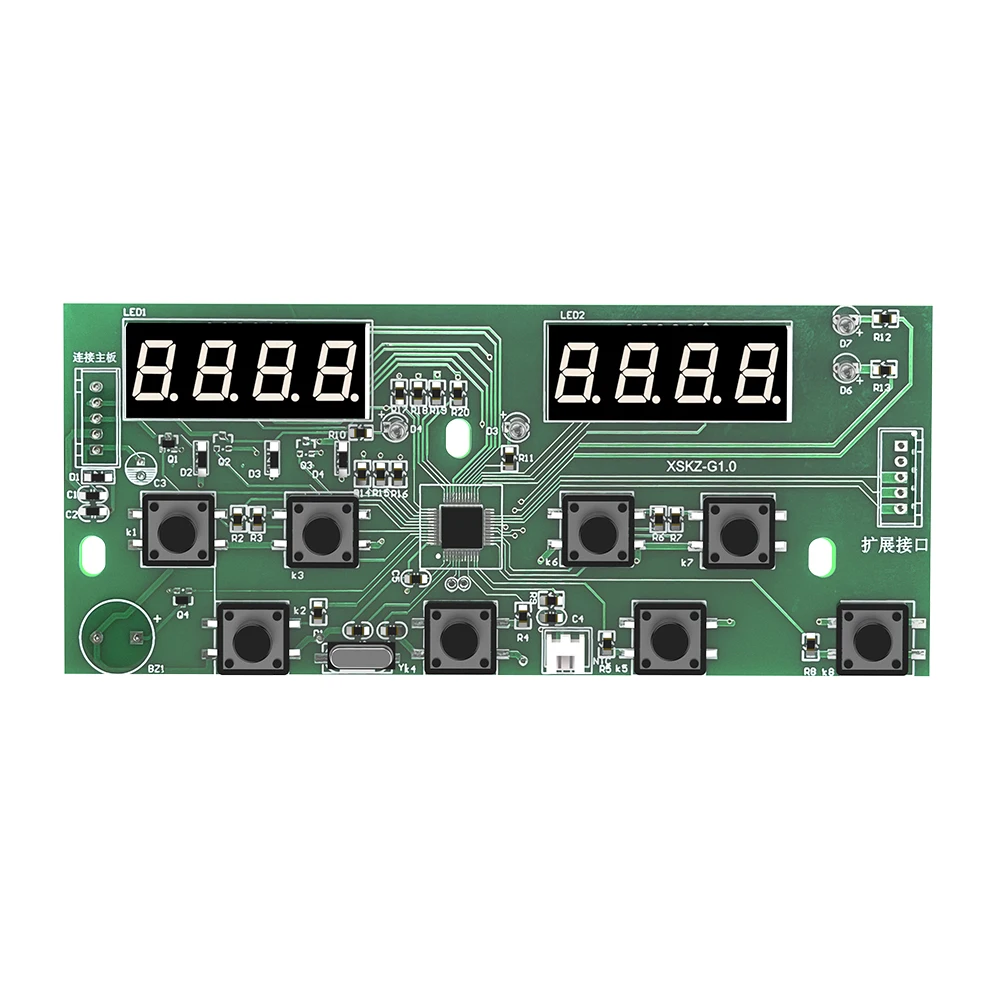 Granbo Digital Display PCB Controller for Portable Ultrasonic Cleaners Degas Semiwave Drive Board Connection