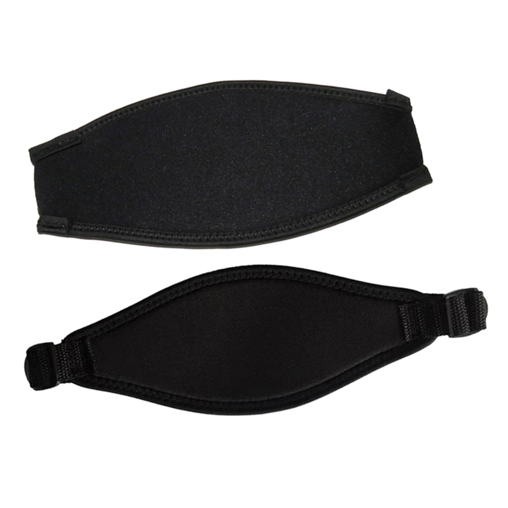 Correas para mascarilla de buceo, cubierta de neopreno suave de nailon, cómoda, para bucear