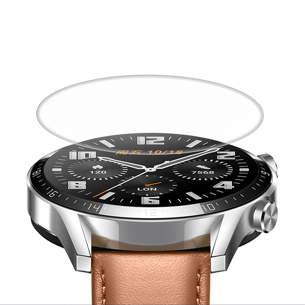 TPU Hydrogel Watch Film For Huawei Watch GT2 42mm 46mm Explosion Proof Shockproof Smart Watch Screen Protectors Ultra Thin Film
