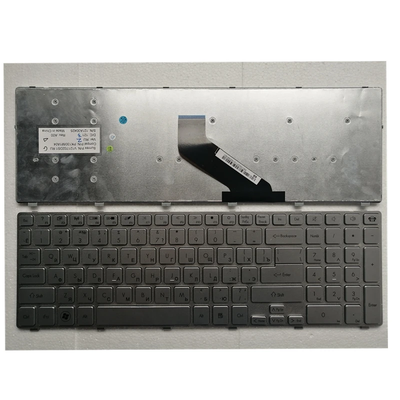 GZEELE RUSSIAN Keyboard for Packard Bell EasyNote TV11 TS11 LV11 LS11 P7YS0 P5WS0 TS13SB TS44HR TS44SB TSX66HR TSX62HR TV11C RU