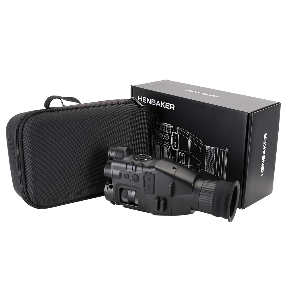 Henbaker CY789 Night Visionขอบเขต24xอินฟราเรดNight Vision Riflescopeกล้องWIFI APPการล่าสัตว์Night Vision Monocularsสีแดงเลเซอร์