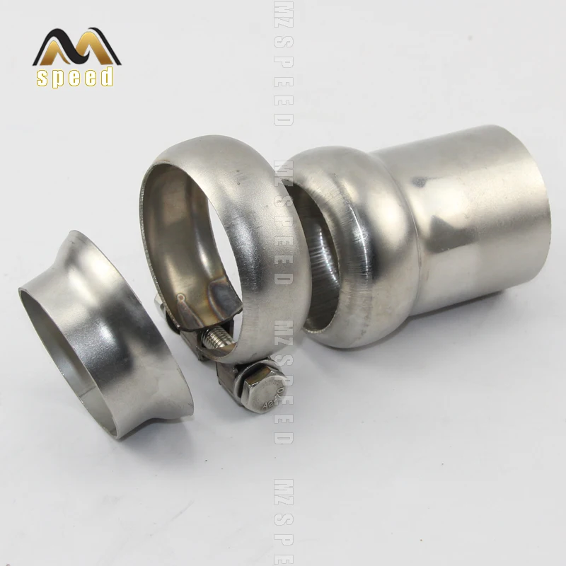 car Accessories 304 stainless steel pipe exhaust pipe universal joint universal muffler adjustment adapter pipe