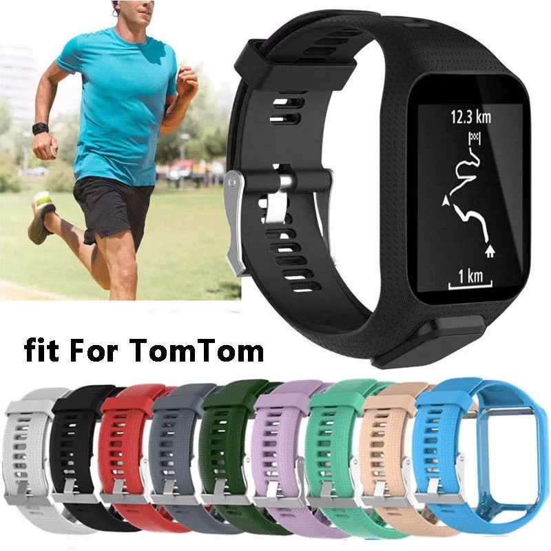 Wrist Watch Band Strap For TomTom Runner 2 3 GPS Sport Watch for Tom Tom 2 3 Series Spark 3 Smart Watch Watchband Wriststrap