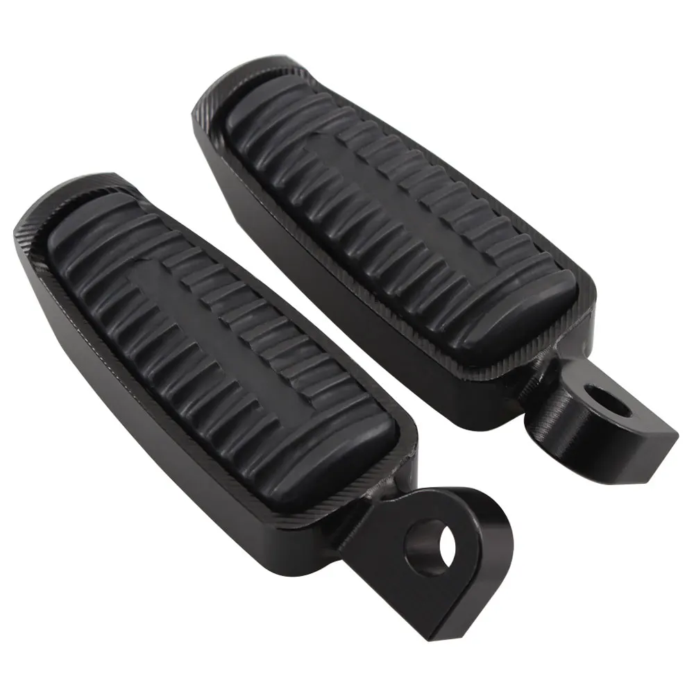 45 Degree Mount Footrest Black Footpegs For Harley Sportster XL 883 XL1200 V-Rod Night Rod Low Hugger Motorcycles