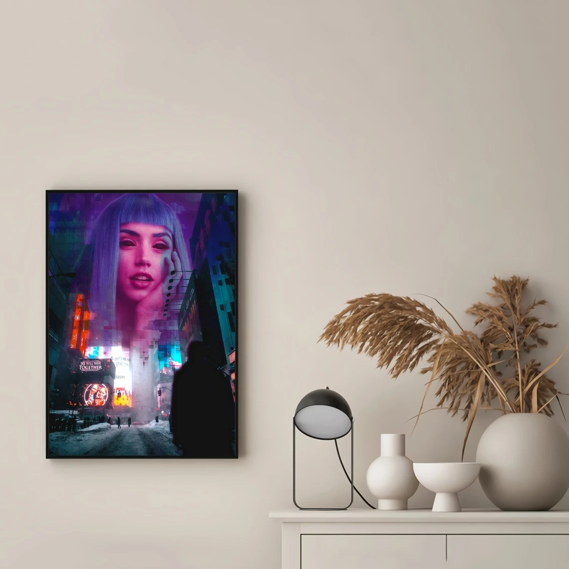 بليد رانر الفيلم المشارك ديكور المنزل طلاء جدران (بدون إطار) #3