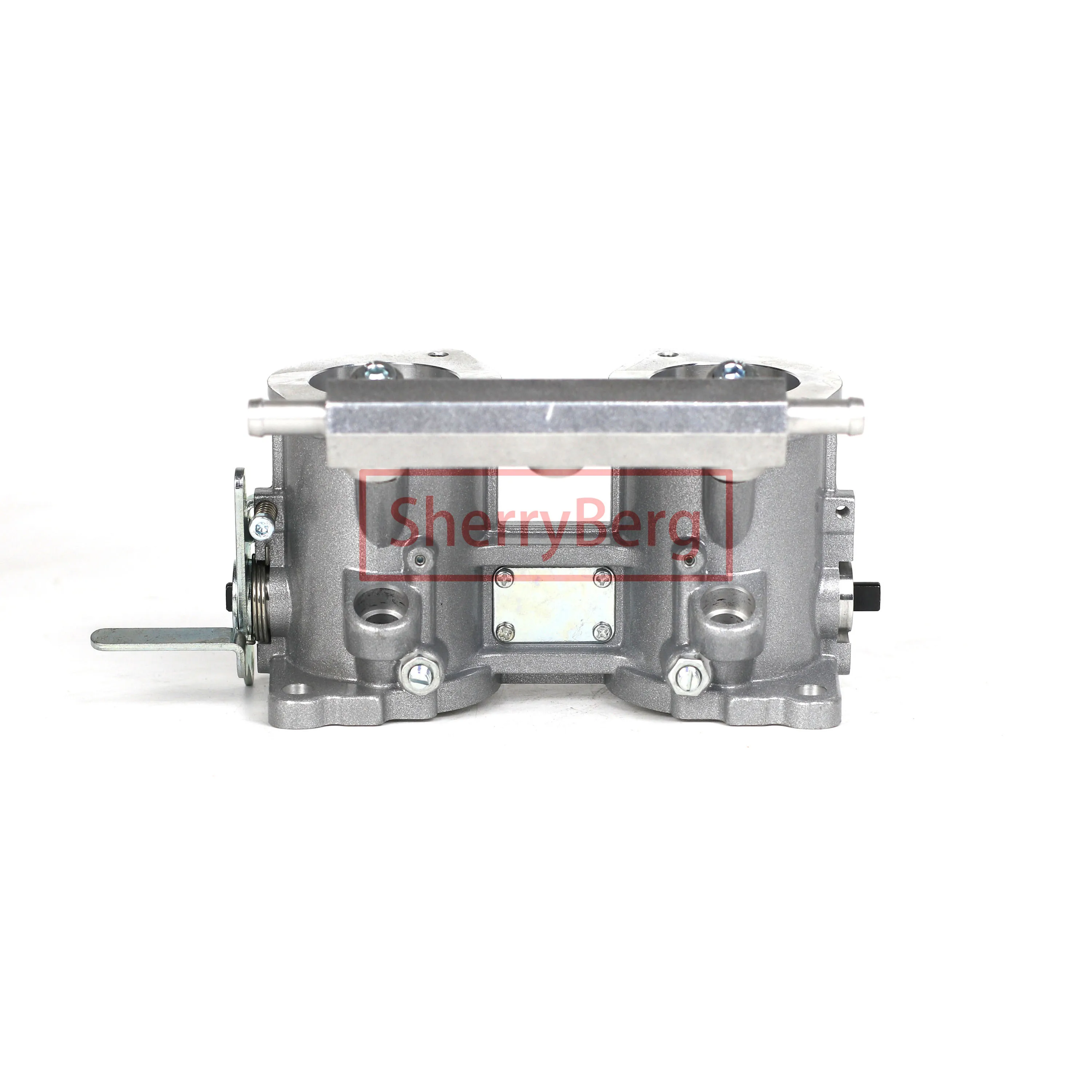 SherryBerg 40mm/42mm/45mm/48mm/50mm IDF TWIN Throttle Bodies Fuel Rail TBS For Jenvey 84mm Tall Weber & Dellorto Carb Carburetor