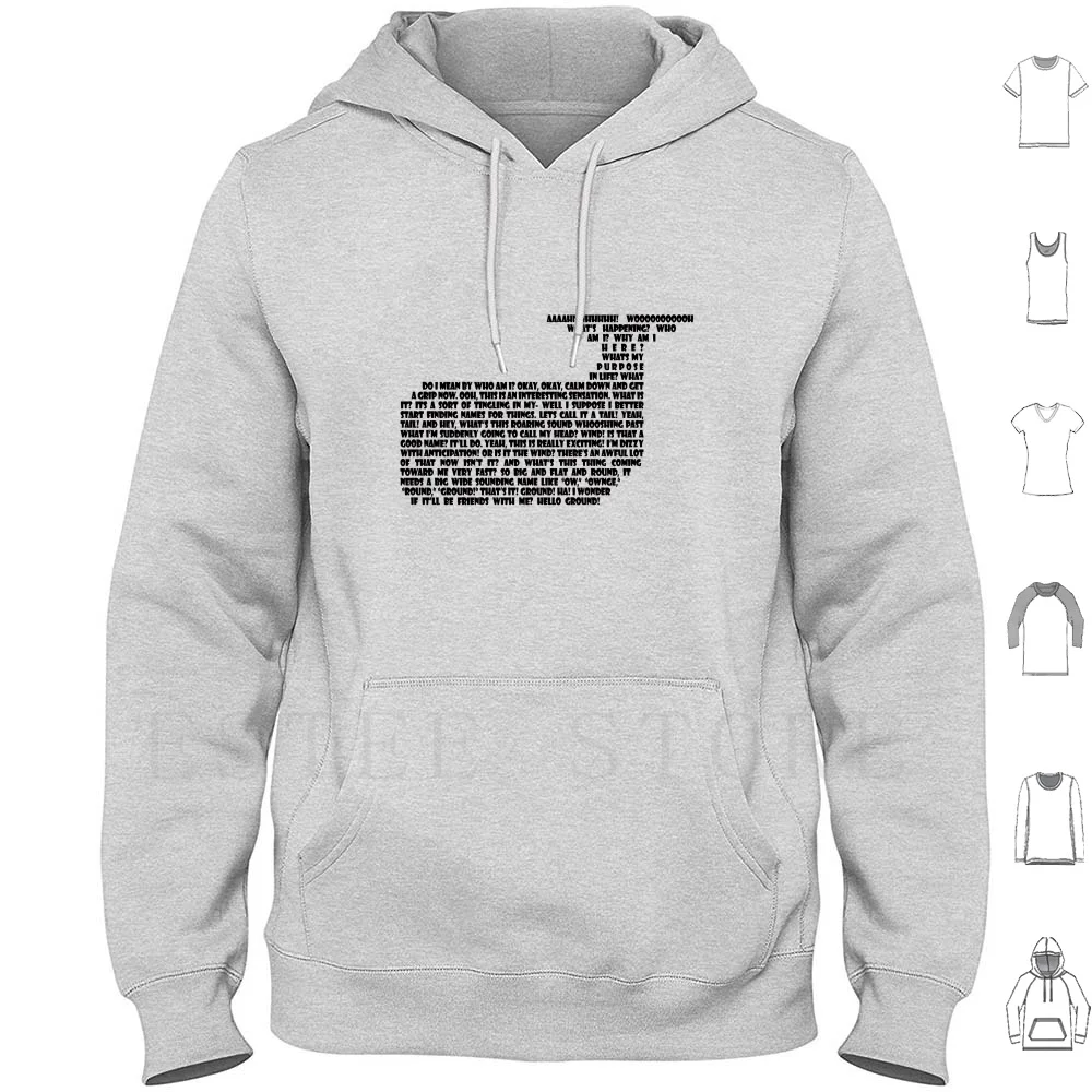 Hitchhikers Whale Quote Hoodie Long Sleeve Hitchhikers Guide To The Galaxy Whale Quote 42