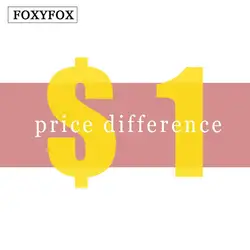 USD1 for additional ship cost, Payment Difference, Price Difference