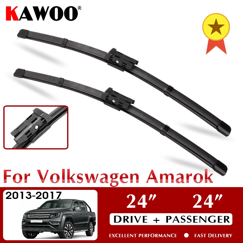 Car Wiper Front Car Wiper Blades for Volkswagen VW Amarok 2013 2014 2015 2016 2017 Windshield Windscreen Window 24