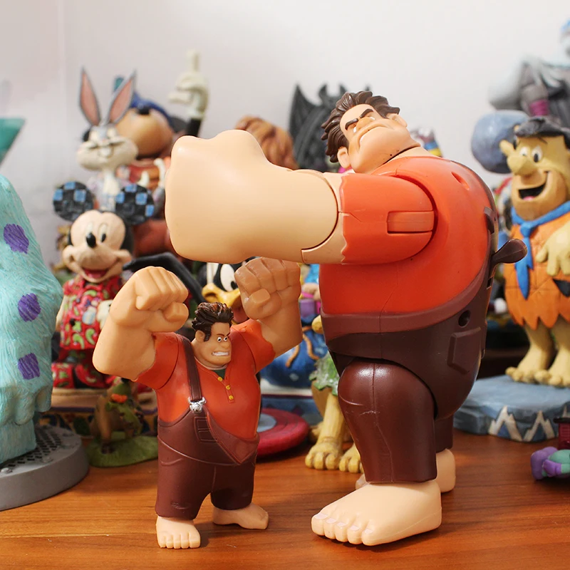 1 Bộ Phim Disney Wreck-It Ralph Hình Đồ Chơi Búp Bê Nhựa Pvc Chắc Chắn Cánh Tay Quay Mẫu 8Cm Trẻ Em Quà Tặng