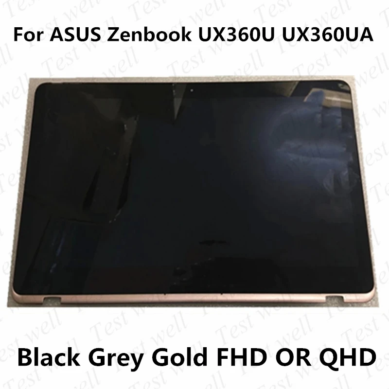 Original 13.3'' lcd panel laptop screen B133HAN02.7 For ASUS Zenbook ux360u UX360 UX360UA lcd Touch Digitizer Assembly FHD QHD