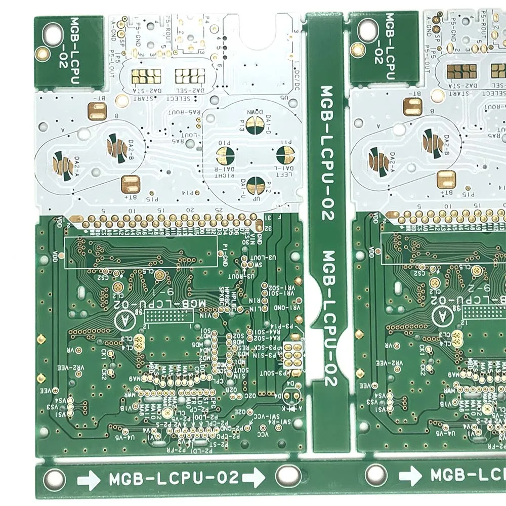 2 em 1 placa-mãe de gba gbp ndsl completamente novo e sem ferrugem placa principal, só tem um alto valor de coleção, não pode acender