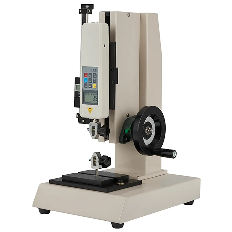 HLD digital push-pull force gauge universal pressure testing machine test bench hand-cranked screw frame 500N