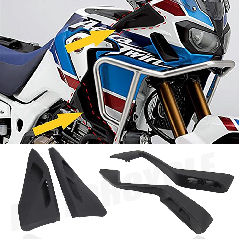 New CRF 1000 L Motorcycle Upper and Lower Wind Deflector 2018 2019 2020 For Honda CRF1000L Africa Twin Adventure Sports