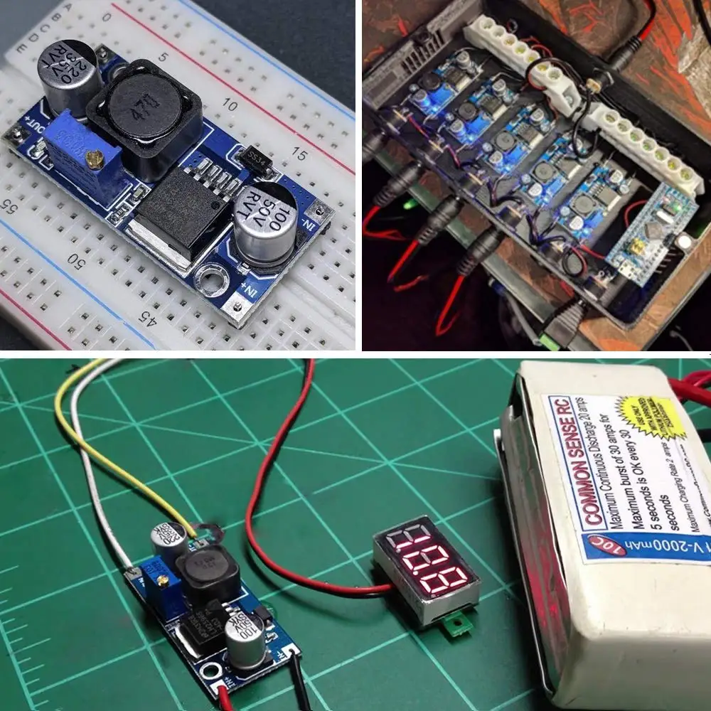 Modul regulátor vysoký energie kvalita poskytnout 3A nastavitelný DC-DC LM2596 LM2596S vstupní 4V-35V výroba 1.23V-30V DC-DC krok shodit