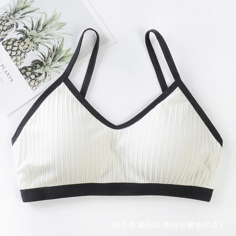 Women\'s Cotton Underwear Tube Tops Bra Sexy Top Women\'s Sling Bra Lady Sports Bra Seamless Underwear Bra Female Sexy Crop Top